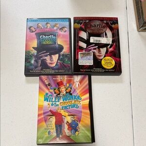 Charlie and Willy Wonka DVD Bundle